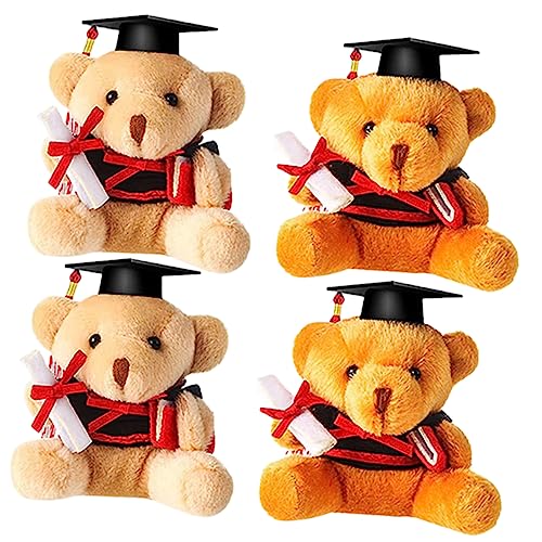 Yardwe 4 Stück Arztbärspielzeug Kuscheltier Little Bear kleinkinderspielzeug - Abschlussbär Dekoration spielzeuge Toys Party dekorativer Plüschbär kleine Bärenpuppe PP Baumwolle Yardwe 4 Stück Arztbärspielzeug Kuscheltier Little Bear kleinkinderspielzeug - Abschlussbär Dekoration spielzeuge Toys Party dekorativer Plüschbär kleine Bärenpuppe PP Baumwolle von Yardwe