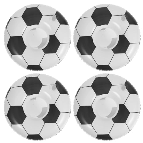 Yardwe 4 Stück Aufblasbarer Getränkehalter Fußball für Strandpartys Wiederverwendbar Leicht und Transportabel für Pool und Badevergnügen Schnell Aufblasbar Yardwe 4 Stück Aufblasbarer Getränkehalter Fußball für Strandpartys Wiederverwendbar Leicht und Transportabel für Pool und Badevergnügen Schnell Aufblasbar von Yardwe