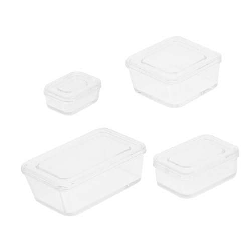 Yardwe 4 Stück Boxen Aufbewahrungsbox Für Abteil Mini Organisatoren Kind Lagerung Klein Puppenhauslieferungen Dekoratives Korbmodell Puppenhauszubehör Plastik Yardwe 4 Stück Boxen Aufbewahrungsbox Für Abteil Mini Organisatoren Kind Lagerung Klein Puppenhauslieferungen Dekoratives Korbmodell Puppenhauszubehör Plastik von Yardwe
