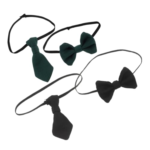 Yardwe 4 Stück Dekorative Puppenfliege Mini Schleife Mini Puppenanzieh Miniaturfliegen Miniatur Fliege Miniatur Krawatte Kostümfliege Mini Fliege Verzierung Puppenkostüm von Yardwe