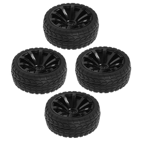 Yardwe 4 Stück Ferngesteuertes Autorad Reparatur Spielzeugreifen Ferngesteuerte Autoreifen Schlitzreifen Zubehör Für Spielzeugautos Teile Für Teenager Plastik Yardwe 4 Stück Ferngesteuertes Autorad Reparatur Spielzeugreifen Ferngesteuerte Autoreifen Schlitzreifen Zubehör Für Spielzeugautos Teile Für Teenager Plastik von Yardwe