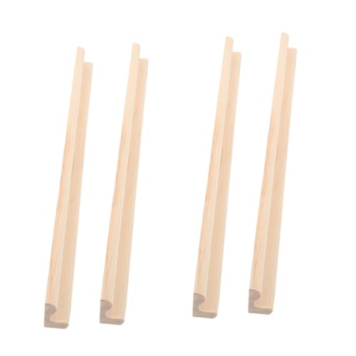 Yardwe 4 Stück Holz Domino Halter Unvollendete Einzelreihe Spielaccessoires für Domino Mahjong und Mexikanisches Zugspiel DIY Bastelbasis Vielseitig und Stabil Yardwe 4 Stück Holz Domino Halter Unvollendete Einzelreihe Spielaccessoires für Domino Mahjong und Mexikanisches Zugspiel DIY Bastelbasis Vielseitig und Stabil von Yardwe