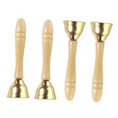 Yardwe 4 Stück Holzplätzespielzeug Musikalisches Für Kinderinstrumente Glocke Musikinstrumente Tragbares Glockenspielzeug Kinderspielzeug Glocke Hölzern Yardwe 4 Stück Holzplätzespielzeug Musikalisches Für Kinderinstrumente Glocke Musikinstrumente Tragbares Glockenspielzeug Kinderspielzeug Glocke Hölzern von Yardwe