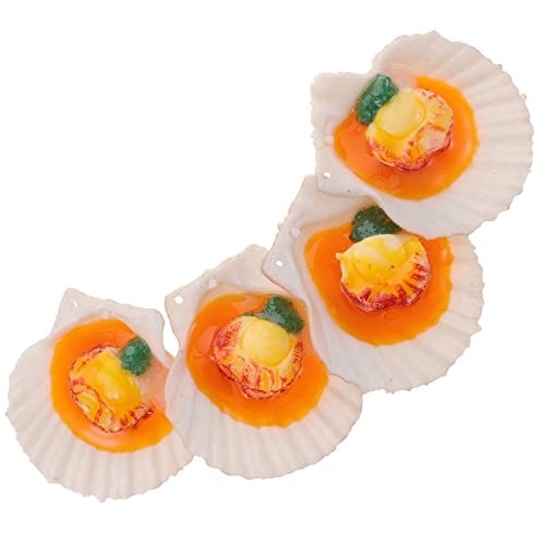 Yardwe 4 Stück Jakobsmuschelmodell Essensmodell Gefälschte Lebensmittelspielzeuge Fischspielzeug Für Simulationsmodell Für Meeresfrüchte Spielzeugfisch Essen Vorgeben PVC Yardwe 4 Stück Jakobsmuschelmodell Essensmodell Gefälschte Lebensmittelspielzeuge Fischspielzeug Für Simulationsmodell Für Meeresfrüchte Spielzeugfisch Essen Vorgeben PVC von Yardwe
