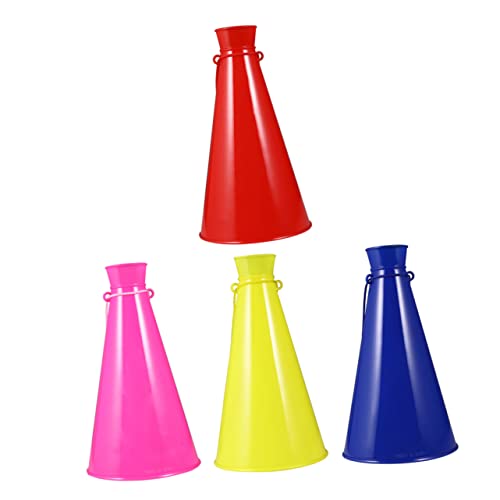 Yardwe 4 Stück Jubeln Trompetenprops Trompete für Hornblase Blashorn-Geräuschmacher Stadion Horn Kinderspiele Kindertrompeten Trompetenmodelle Abs Zufällige Farbe Yardwe 4 Stück Jubeln Trompetenprops Trompete für Hornblase Blashorn-Geräuschmacher Stadion Horn Kinderspiele Kindertrompeten Trompetenmodelle Abs Zufällige Farbe von Yardwe