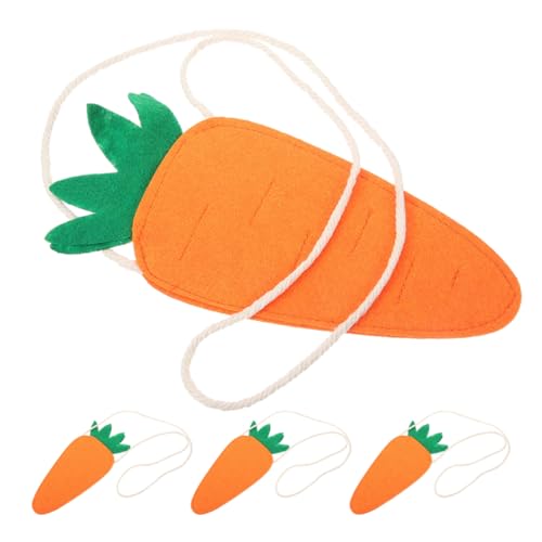 Yardwe 4 Stück Karottenbrötchen modische Tasche Kleinkind mädchen geldbörse Karotten Design Handtasche Karotten Thema Outfit Ostern-Geldhalter Schultasche für Vlies Orange Yardwe 4 Stück Karottenbrötchen modische Tasche Kleinkind mädchen geldbörse Karotten Design Handtasche Karotten Thema Outfit Ostern-Geldhalter Schultasche für Vlies Orange von Yardwe