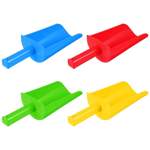 Yardwe 4 Stück Kinderschaufelspielzeug Sandbagger Plastik Yardwe 4 Stück Kinderschaufelspielzeug Sandbagger Plastik von Yardwe