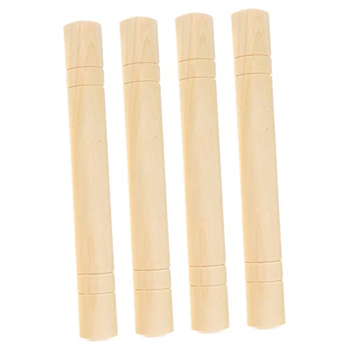 Yardwe 4 Stück Kleinkinder Musikinstrumente Vorschulspielzeug Musikspielzeug Musikalisches Schlaginstrument Kinderinstrumente Kindermusikinstrument Musikinstrument für Holz von Yardwe