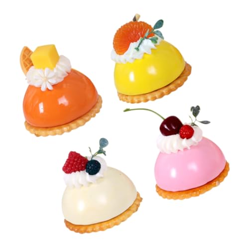Yardwe 4 Stück Kuchenmodell Kühlschrankaufkleber Heimdekoration Realistisches Dessert Mini Küchen Fake Kuchen Rollenspiel Gestuft Mit Süßen Kuchen Requisiten Fake Kuchen Faux Yardwe 4 Stück Kuchenmodell Kühlschrankaufkleber Heimdekoration Realistisches Dessert Mini Küchen Fake Kuchen Rollenspiel Gestuft Mit Süßen Kuchen Requisiten Fake Kuchen Faux von Yardwe