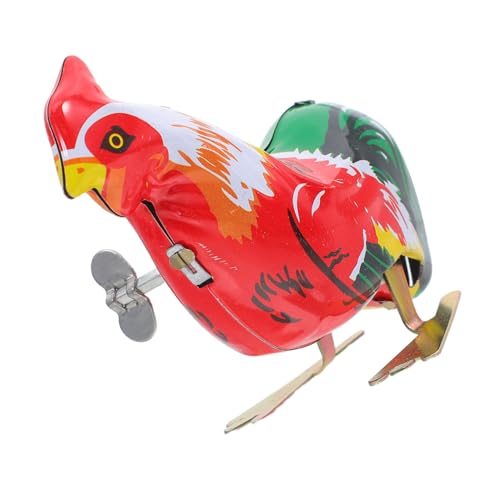 Yardwe 4 Stück Aufzieh Hühnchen Spielzeug für Kinder Kreatives Uhrwerkspielzeug Lustiges Spielzeug für Osterparty Farbenfrohes Design ohne Batterie von Yardwe