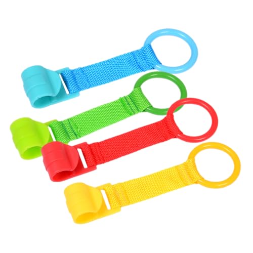 Yardwe 4 Stück Laufgitter-Handzugring Laufstallgriffe Kleinkindgurt hängend Babys gesteckt Kinderwagen zubehör Krippe -Stehringe Aufstellringe für Babybetten Stoff Yardwe 4 Stück Laufgitter-Handzugring Laufstallgriffe Kleinkindgurt hängend Babys gesteckt Kinderwagen zubehör Krippe -Stehringe Aufstellringe für Babybetten Stoff von Yardwe
