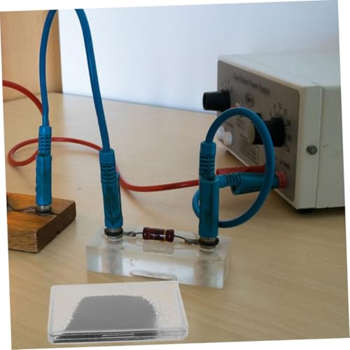 Yardwe 4 Stück Magnetische Eisenspäne für Physikalische Experimente Magnetische Feldlinien Demonstration Elektromagnetismus Lehrmittel Schulprojekte Praktische Wissenschaftsausbildung von Yardwe