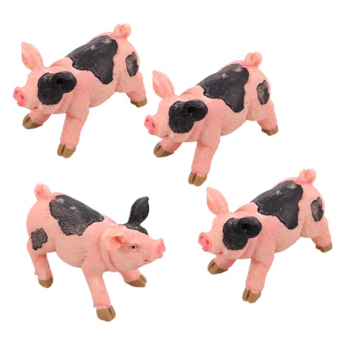 Yardwe 4 Stück Mini Schwein Figuren aus Kunstharz Teiliges Niedliche Tierornamente für Puppenhaus Schreibtisch und Gartendekoration Charmante Geschenkidee für Erwachsene Yardwe 4 Stück Mini Schwein Figuren aus Kunstharz Teiliges Niedliche Tierornamente für Puppenhaus Schreibtisch und Gartendekoration Charmante Geschenkidee für Erwachsene von Yardwe