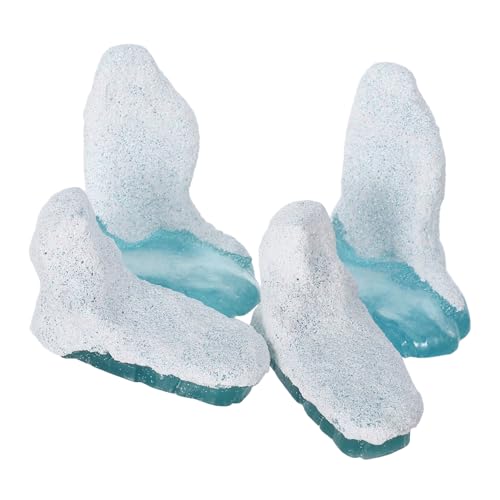 Yardwe 4 Stück Miniatur Figuren Teiliges Arctic Theme Ornament für Mikrolandschaften für Sammler und Deko und Yardwe 4 Stück Miniatur Figuren Teiliges Arctic Theme Ornament für Mikrolandschaften für Sammler und Deko und von Yardwe