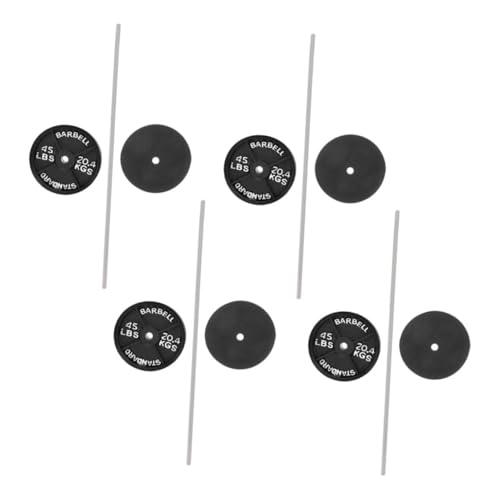 Yardwe 4 Stück Miniatur Hanteln Bunte Mini Dumbbells Puppenhaus Zubehör Fitness Deko Platzsparend für Schreibtisch Büro Bücherregal für Sportliebhaber und Party Requisit Yardwe 4 Stück Miniatur Hanteln Bunte Mini Dumbbells Puppenhaus Zubehör Fitness Deko Platzsparend für Schreibtisch Büro Bücherregal für Sportliebhaber und Party Requisit von Yardwe