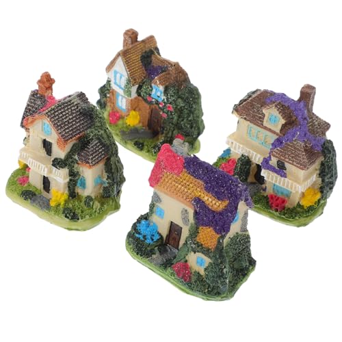 Yardwe 4 Stück Miniaturhaus Modell Lustige Resindekoration für Garten und Puppenhaus Lebendige Figuren zur Verschönerung Ihrer DIY Landschafts und Tischdekoration Yardwe 4 Stück Miniaturhaus Modell Lustige Resindekoration für Garten und Puppenhaus Lebendige Figuren zur Verschönerung Ihrer DIY Landschafts und Tischdekoration von Yardwe
