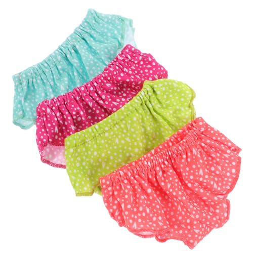 Yardwe 4 Stück Puppe Höschen spielzeuge Puppe verkleiden Zubehör Puppenunterhose So tun, als ob Sie Puppenzubehör würden Puppenhöschen-Accessoire Spielzeugpuppen-Unterhose Stoff Yardwe 4 Stück Puppe Höschen spielzeuge Puppe verkleiden Zubehör Puppenunterhose So tun, als ob Sie Puppenzubehör würden Puppenhöschen-Accessoire Spielzeugpuppen-Unterhose Stoff von Yardwe