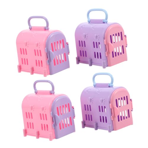 Yardwe 4 Stück Puppenhaus Hundekiste Reisezubehör Rollenspiel Tierträger Rollenspiel Hundeträger Realistischer Puppenhaus Haustierträger Realistischer Hundeträger Zufällige Farbe Yardwe 4 Stück Puppenhaus Hundekiste Reisezubehör Rollenspiel Tierträger Rollenspiel Hundeträger Realistischer Puppenhaus Haustierträger Realistischer Hundeträger Zufällige Farbe von Yardwe