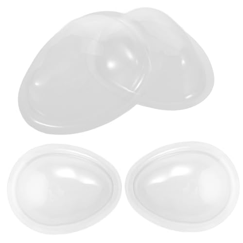Yardwe 4 Stück Puppenschutzmaske Puppen basteln Puppen-DIY-Masken DIY-Gesichtshandwerk Mini- -Maske Gesichtsschutzmaske für Puppen Plastik Transparent von Yardwe