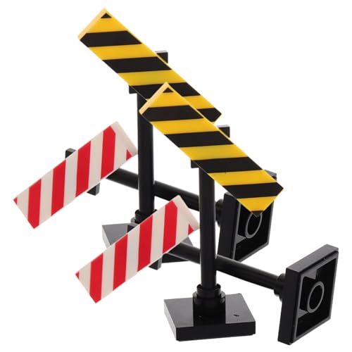 Yardwe 4 Stück Puppenwarnschild Warnzeichen Hausschilder Zeichen Für Privateigentum Warnschild Für Den Sicheren Elektrozaun Arbeitsplatzschild Kleine Zeichen Mini-stoppschild Plastik von Yardwe