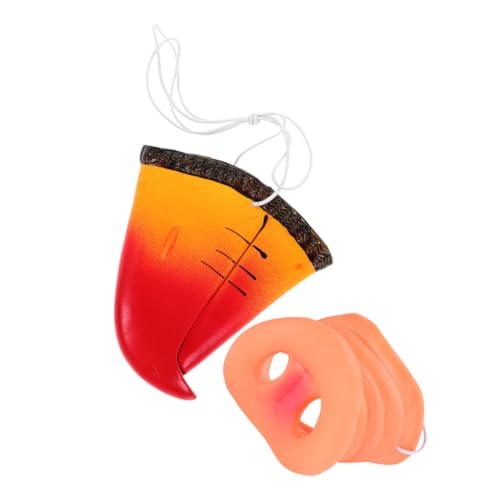 Yardwe 4stücke Vogelschnabelmasken Papageiennasen-kostümrequisiten Lebensechte Tiernasen Für Erwachsene Cosplay-accessoires Für Partys Und Festivals Yardwe 4stücke Vogelschnabelmasken Papageiennasen-kostümrequisiten Lebensechte Tiernasen Für Erwachsene Cosplay-accessoires Für Partys Und Festivals von Yardwe