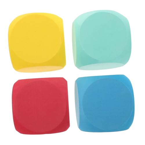 Yardwe 4 Stück Schaumwürfel Leere Würfelblöcke enthalten Jumbo Kleinkinder bunt Gebäude groß Schaumstoffwürfel für das Klassenzimmer kleine Schaumstoffwürfel Würfel Masse Yardwe 4 Stück Schaumwürfel Leere Würfelblöcke enthalten Jumbo Kleinkinder bunt Gebäude groß Schaumstoffwürfel für das Klassenzimmer kleine Schaumstoffwürfel Würfel Masse von Yardwe