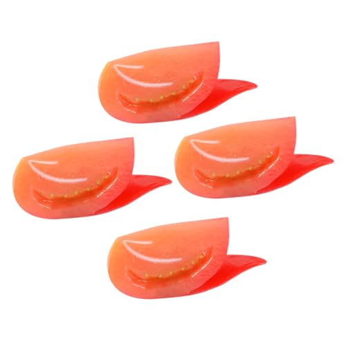 Yardwe 4 Stück Simulierte Tomate Tomaten künstlich simuliertes Gemüse dekoratives Gemüse lebensechtes Gemüse Gemüsedekorationen lebensechte Gemüsemodelle Simulation Tomate PVC rot Yardwe 4 Stück Simulierte Tomate Tomaten künstlich simuliertes Gemüse dekoratives Gemüse lebensechtes Gemüse Gemüsedekorationen lebensechte Gemüsemodelle Simulation Tomate PVC rot von Yardwe