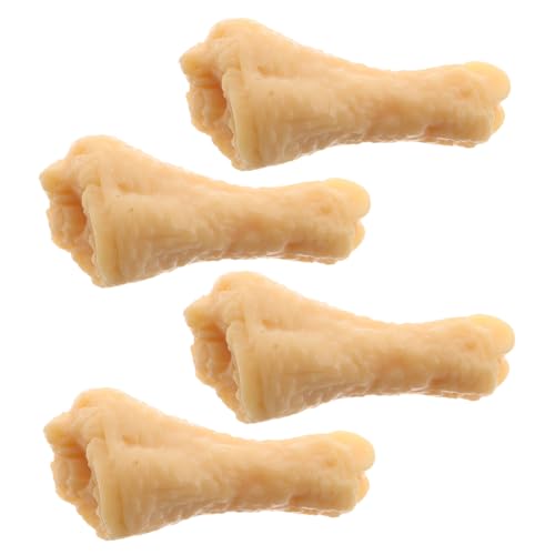 Yardwe 4 Stück Simuliertes Hühnerbeinmodell Mini-Huhn Aus Harz Hähnchenflügel Simulieren Künstliches Brathähnchen Hühnerspielzeug Für Falsches Bein Gefälschtes Requisitenfutter PVC Yardwe 4 Stück Simuliertes Hühnerbeinmodell Mini-Huhn Aus Harz Hähnchenflügel Simulieren Künstliches Brathähnchen Hühnerspielzeug Für Falsches Bein Gefälschtes Requisitenfutter PVC von Yardwe
