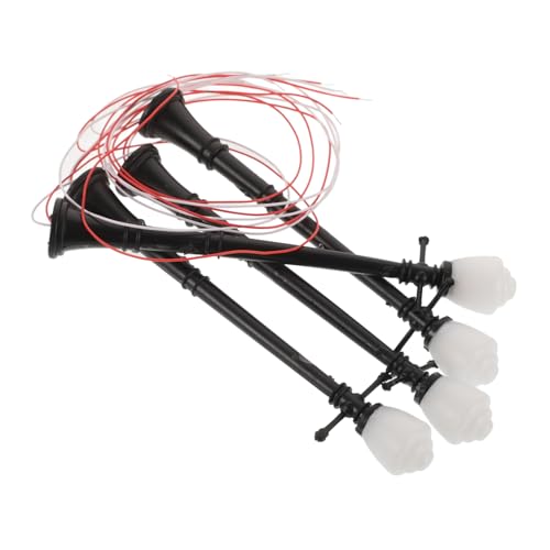 Yardwe 4 Stück Straßenlaterne für winziges Mini-Gartenleuchte Hoflampenmodell Mini-Lampendekor kleine Straßenlaterne Miniaturlampe Mini-Gartendeko-Requisite Abs Black Yardwe 4 Stück Straßenlaterne für winziges Mini-Gartenleuchte Hoflampenmodell Mini-Lampendekor kleine Straßenlaterne Miniaturlampe Mini-Gartendeko-Requisite Abs Black von Yardwe