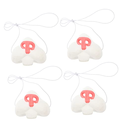 Yardwe 4 Stück Teiliges Bunny Nase Cosplay Zubehör für Kostüme Realistische Hasennase für Halloween Osterpartys und Rollenspiele Wiederverwendbar und Waschbar Yardwe 4 Stück Teiliges Bunny Nase Cosplay Zubehör für Kostüme Realistische Hasennase für Halloween Osterpartys und Rollenspiele Wiederverwendbar und Waschbar von Yardwe