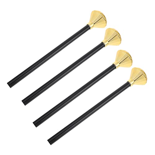 Yardwe 4 Stück Teiliges Diamant Zauberstab für Leichtes Halloween Kostümzubehör Leeres Design für Einfaches Halten als Rollenspiel und Fotorequisit von Yardwe