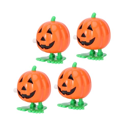 Yardwe 4 Stück Teiliges Halloween Wind Up aus Robustem Springende Kürbisfiguren Batteriefrei Leicht und Farbenfroh für Partyspaß Yardwe 4 Stück Teiliges Halloween Wind Up aus Robustem Springende Kürbisfiguren Batteriefrei Leicht und Farbenfroh für Partyspaß von Yardwe