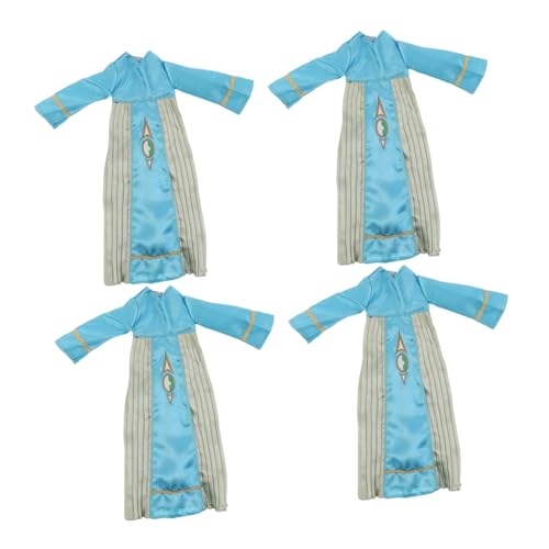 Yardwe 4 Stück Teiliges Puppenkleid-Set Himmelblauer Arabischer Thobe für Muslimische Mädchen Weiche Hautfreundliche Stoffe Modische Bescheidene Eid-Kleidung Leicht an Auszuziehen Yardwe 4 Stück Teiliges Puppenkleid-Set Himmelblauer Arabischer Thobe für Muslimische Mädchen Weiche Hautfreundliche Stoffe Modische Bescheidene Eid-Kleidung Leicht an Auszuziehen von Yardwe