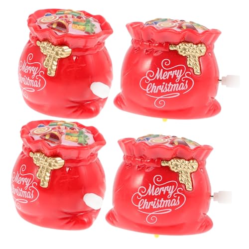 Yardwe 4 Stück Teiliges Weihnachts Aufziehspielzeug Lustige Spielzeuge für Kreative Party Deko Batteriefrei Wiederverwendbar Robust und Leicht Cartoon Design Yardwe 4 Stück Teiliges Weihnachts Aufziehspielzeug Lustige Spielzeuge für Kreative Party Deko Batteriefrei Wiederverwendbar Robust und Leicht Cartoon Design von Yardwe