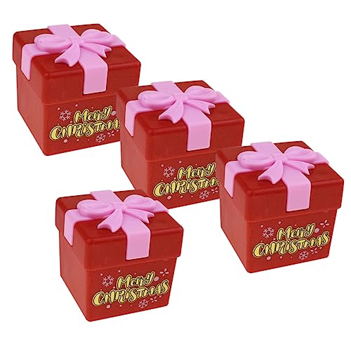 Yardwe 4 Stück Teiliges Weihnachts Aufziehspielzeug aus Sicherem Kunststoff Lustige Figuren Kompakt und Handlich für Kinderparty Yardwe 4 Stück Teiliges Weihnachts Aufziehspielzeug aus Sicherem Kunststoff Lustige Figuren Kompakt und Handlich für Kinderparty von Yardwe