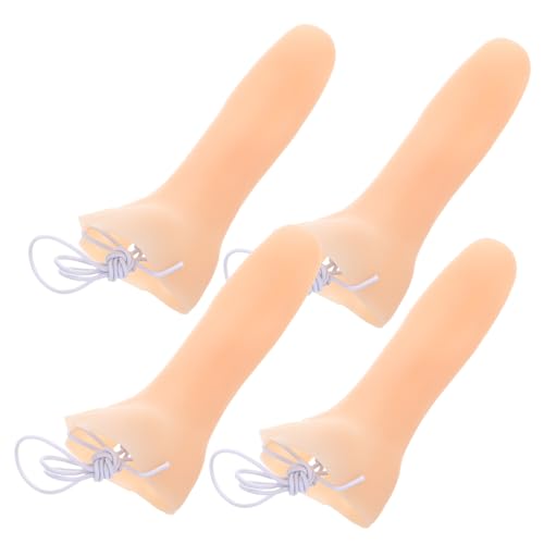 Yardwe 4 Stück Teiliges Wiederverwendbare Lange Vinyl Falschnasen Flexible Tragbare Karnevalsrequisiten Realistische Cosplay Nasen für Halloween Party Bühnenauftritte und Kostümfeste Yardwe 4 Stück Teiliges Wiederverwendbare Lange Vinyl Falschnasen Flexible Tragbare Karnevalsrequisiten Realistische Cosplay Nasen für Halloween Party Bühnenauftritte und Kostümfeste von Yardwe