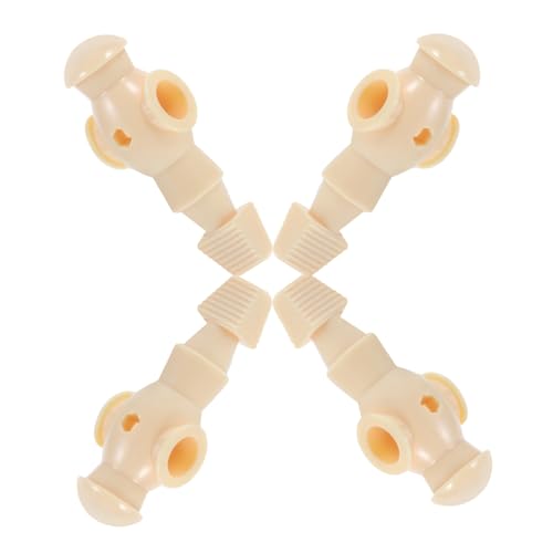 Yardwe 4 Stück Tischfußballspieler Zubehör Tisch Für Figuren Spieler Tischfußball Ersatz Männer Party Teile Spiel Geburtstag Fußball Tischfußball Athleten Puppen Beige von Yardwe