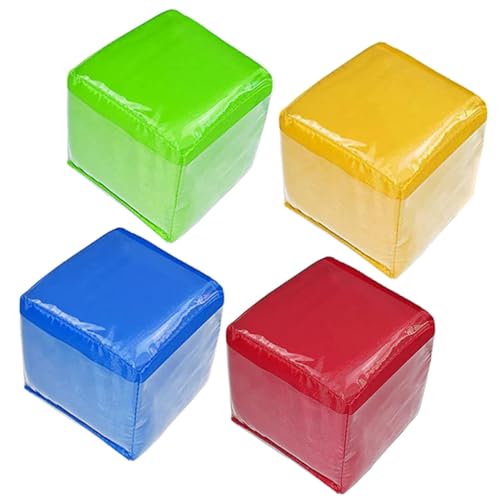 Yardwe 4 Stück Würfelspielzeug für Bildungsspiele Lernwürfel Brettspiele Würfel Kinderwürfel PVC Yardwe 4 Stück Würfelspielzeug für Bildungsspiele Lernwürfel Brettspiele Würfel Kinderwürfel PVC von Yardwe