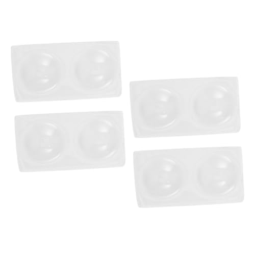 Yardwe 4 Stücke Keramische Spotting Platten für Chemische Experimente für Probenvorbereitung und Farbvergleich im Labor Yardwe 4 Stücke Keramische Spotting Platten für Chemische Experimente für Probenvorbereitung und Farbvergleich im Labor von Yardwe