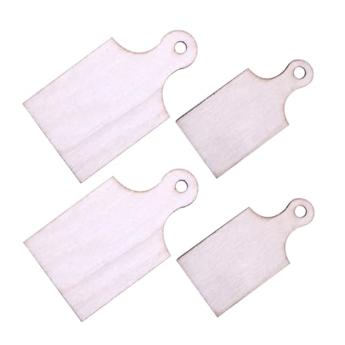 Yardwe 4 Stücke Mini-schneidebrett Aus Holz Dekoration Puppe Miniatur Klein Mini-schneidebretter Schneiden Käse Handhaben Mini Schneidebrett-Handwerk Puppenhaus Planke Handwerk Holz Khaki Yardwe 4 Stücke Mini-schneidebrett Aus Holz Dekoration Puppe Miniatur Klein Mini-schneidebretter Schneiden Käse Handhaben Mini Schneidebrett-Handwerk Puppenhaus Planke Handwerk Holz Khaki von Yardwe