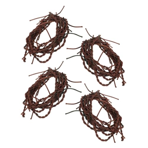 Yardwe 4 Stücke Simulationsdrahtkette westliche Ornamente Cowboy-Halloween- Western-Halloween-Dekorationen Cowboy- Partydekorationen im Western-Stil pp von Yardwe