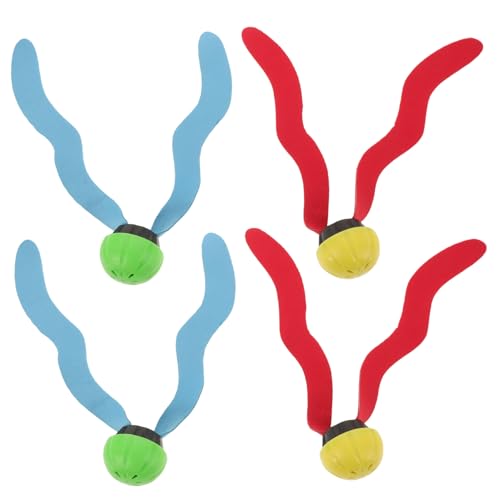 Yardwe 4stücke Tauchen Pool Spielzeug Für Junge Mädchen Seegras Tauchen Spielzeug Outdoor Junge Mädchen Pool von Yardwe