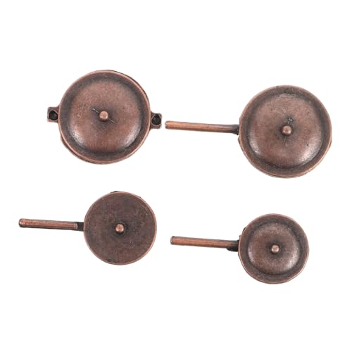 Yardwe 4 Teiliges Set Puppenhaus Topfset Mini Kochgeschirr Mini Möbel Puppenhaus Bausatz Esstisch Zubehör Miniatur Töpfe Mini Puppenhaus Modellbausatz Winzige Möbel Dunkelbraunes Yardwe 4 Teiliges Set Puppenhaus Topfset Mini Kochgeschirr Mini Möbel Puppenhaus Bausatz Esstisch Zubehör Miniatur Töpfe Mini Puppenhaus Modellbausatz Winzige Möbel Dunkelbraunes von Yardwe