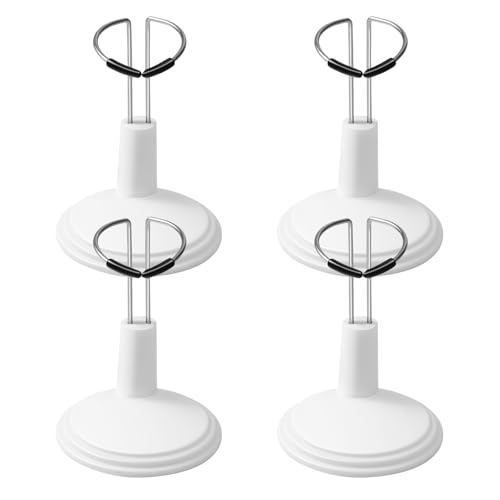 Yardwe 4-teiliger Mini-puppenständer, Mehrzweck-actionfigurenständer für 6-8 Zoll Große Puppen Yardwe 4-teiliger Mini-puppenständer, Mehrzweck-actionfigurenständer für 6-8 Zoll Große Puppen von Yardwe