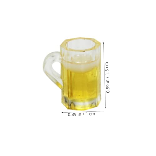 Yardwe 40 Stck Teiliges Mini Bierglas aus Hochwertigem Resin Detailgetreue Puppenhaus Deko Kindgerecht Gestaltete Miniatur Bierkrüge für DIY Zubehör Kreativität und Spielspaß Yardwe 40 Stck Teiliges Mini Bierglas aus Hochwertigem Resin Detailgetreue Puppenhaus Deko Kindgerecht Gestaltete Miniatur Bierkrüge für DIY Zubehör Kreativität und Spielspaß von Yardwe