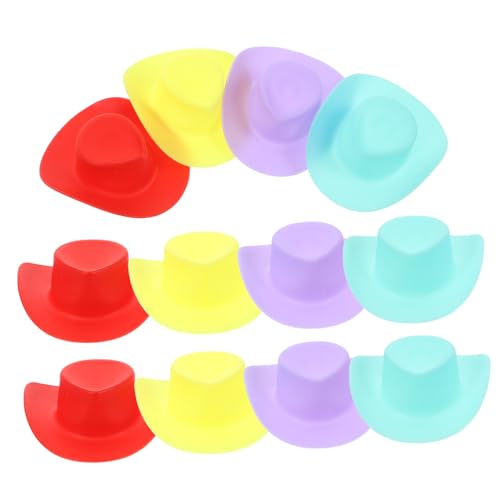 Yardwe 40 Stück Farbiger Mini -Cowboyhut klein Party funkelnder Cowboyhut Puppe winzig Mini-Imitationshüte Miniaturhüte austauschbare Mini-Hüte Minihut zum Basteln Mini-Hut Plastik Yardwe 40 Stück Farbiger Mini -Cowboyhut klein Party funkelnder Cowboyhut Puppe winzig Mini-Imitationshüte Miniaturhüte austauschbare Mini-Hüte Minihut zum Basteln Mini-Hut Plastik von Yardwe