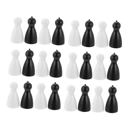 Yardwe 40 Stück Jump Checkers Schachfiguren Spielzubehör Kunststoff Schachspielsteine für Brettspiele Humanoide Form Tragbar und Handlich für Schachanfänger Yardwe 40 Stück Jump Checkers Schachfiguren Spielzubehör Kunststoff Schachspielsteine für Brettspiele Humanoide Form Tragbar und Handlich für Schachanfänger von Yardwe