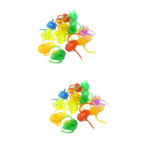 Yardwe 40 Stück Teiliges Dinosaurier Fingerpuppen Set Bunte Lustige Handpuppen mit Gruseligem Design für Puppenspiele Partytütenfüller und Kindergeburtstage Zufällige Muster Yardwe 40 Stück Teiliges Dinosaurier Fingerpuppen Set Bunte Lustige Handpuppen mit Gruseligem Design für Puppenspiele Partytütenfüller und Kindergeburtstage Zufällige Muster von Yardwe