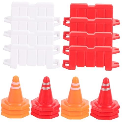 Yardwe 40 Stück Teiliges Mini Verkehrsleitkegel Spielzeugset aus Robustem PP mit Roten und Orangen Leitkegeln Sowie Weißen und Roten Wasserbarrieren Pädagogisch für Verkehrs und Yardwe 40 Stück Teiliges Mini Verkehrsleitkegel Spielzeugset aus Robustem PP mit Roten und Orangen Leitkegeln Sowie Weißen und Roten Wasserbarrieren Pädagogisch für Verkehrs und von Yardwe