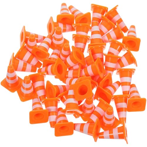 Yardwe 40 Stück Verkehrskognitives Zapfen für das Fußballtraining für Warnung Garage Mini-Verkehrszeichen Straßensperren Plastik Yardwe 40 Stück Verkehrskognitives Zapfen für das Fußballtraining für Warnung Garage Mini-Verkehrszeichen Straßensperren Plastik von Yardwe
